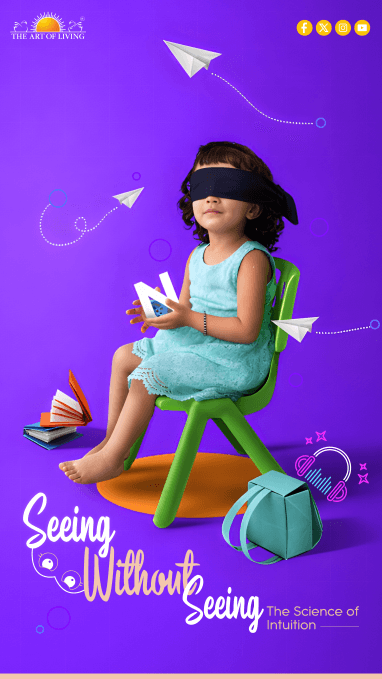 Minimalist teaser image for a children's intuition-building programme